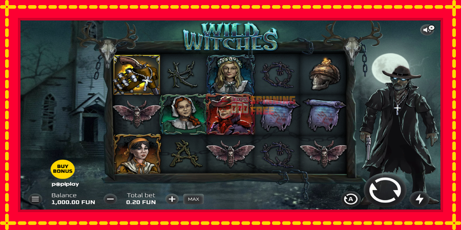 Wild Witches mesin slot dengan animasi cerah, gambar 2