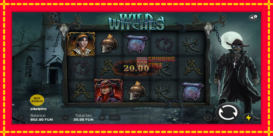 Wild Witches mesin slot dengan animasi cerah, gambar 3