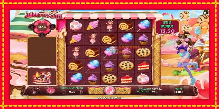 Sweet Tooth mesin slot dengan animasi cerah, gambar 2