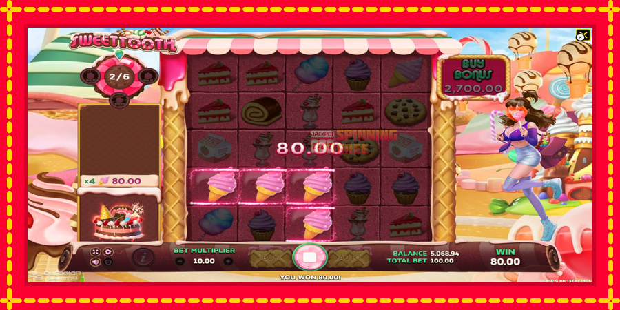 Sweet Tooth mesin slot dengan animasi cerah, gambar 3