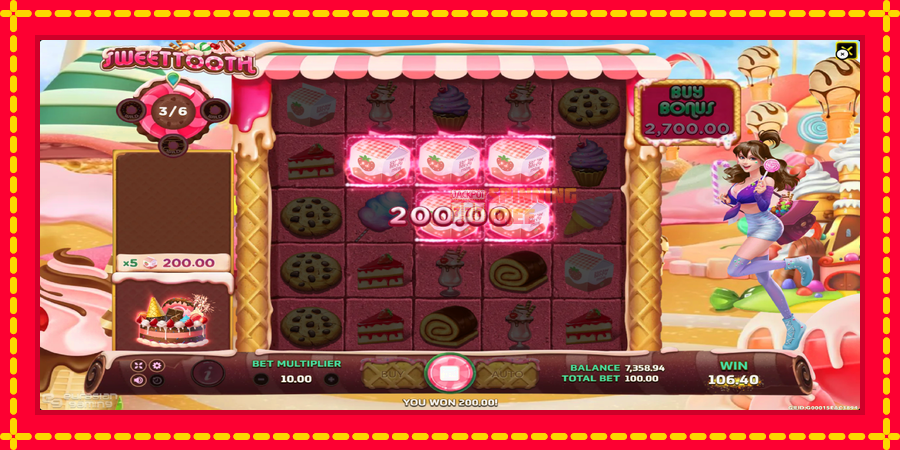 Sweet Tooth mesin slot dengan animasi cerah, gambar 4