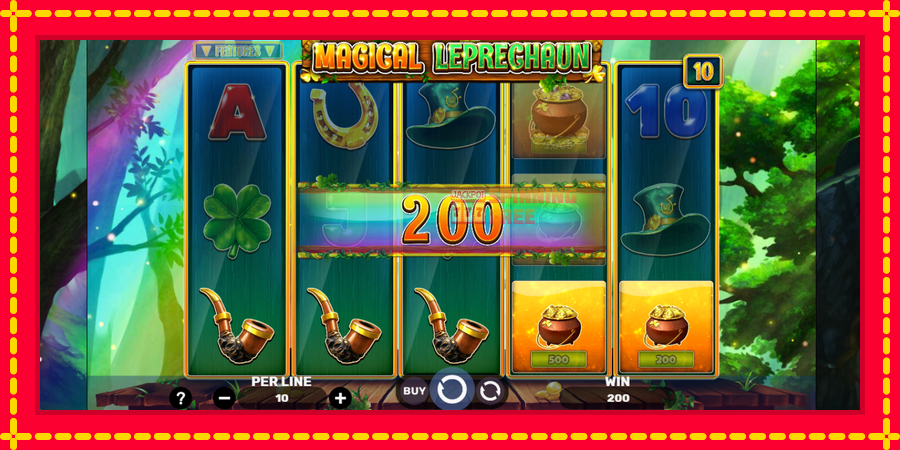 Magical Leprechaun mesin slot dengan animasi cerah, gambar 3