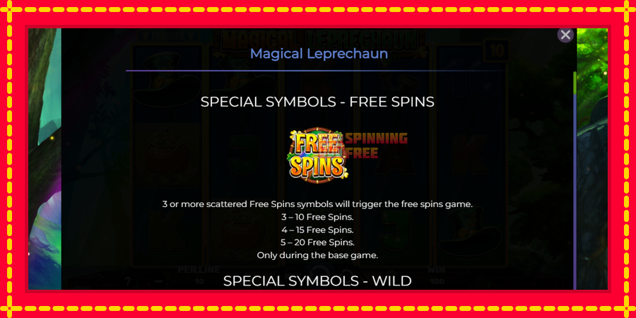 Magical Leprechaun mesin slot dengan animasi cerah, gambar 5