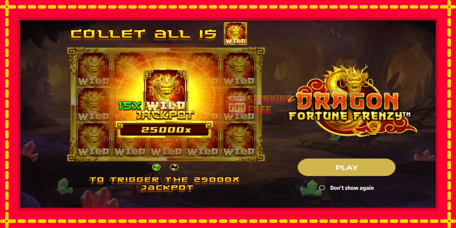 Dragon Fortune Frenzy mesin slot dengan animasi cerah, gambar 1