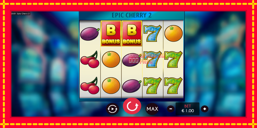 Epic Cherry 2 mesin slot dengan animasi cerah, gambar 2