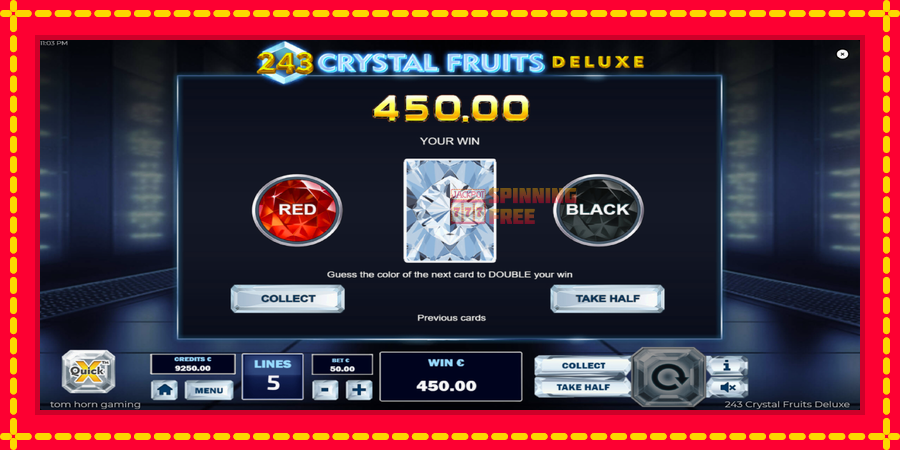 243 Crystal Fruits Deluxe mesin slot dengan animasi cerah, gambar 4