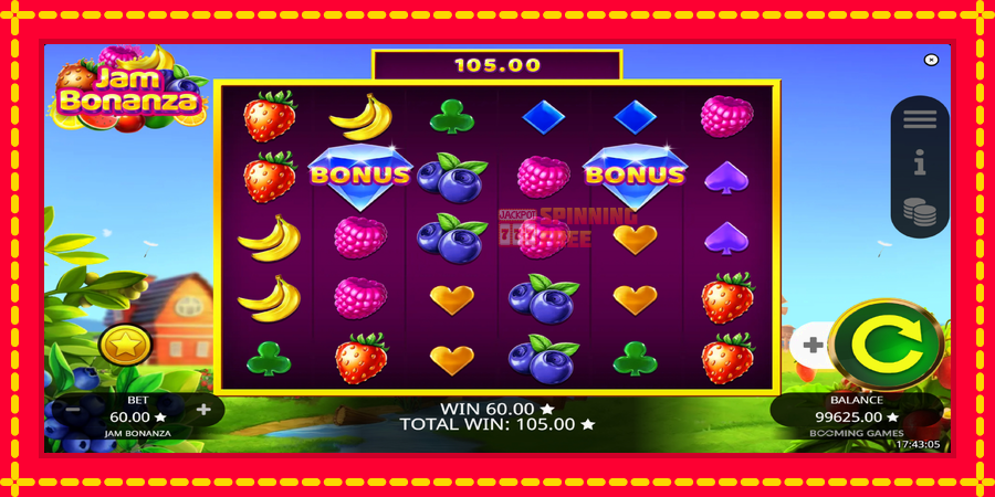 Jam Bonanza mesin slot dengan animasi cerah, gambar 4