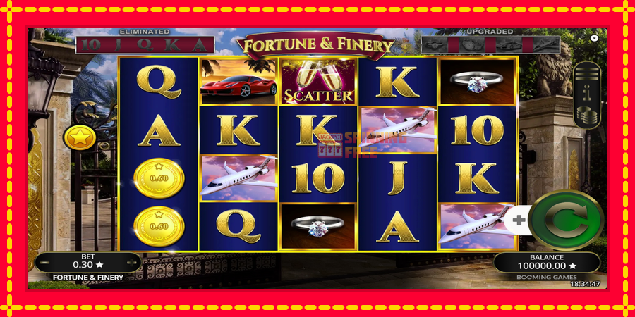 Fortune & Finery mesin slot dengan animasi cerah, gambar 2