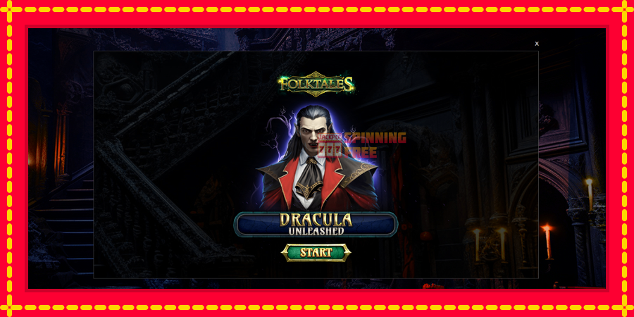 Dracula - Unleashed mesin slot dengan animasi cerah, gambar 1