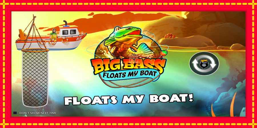 Big Bass Floats My Boat mesin slot dengan animasi cerah, gambar 1