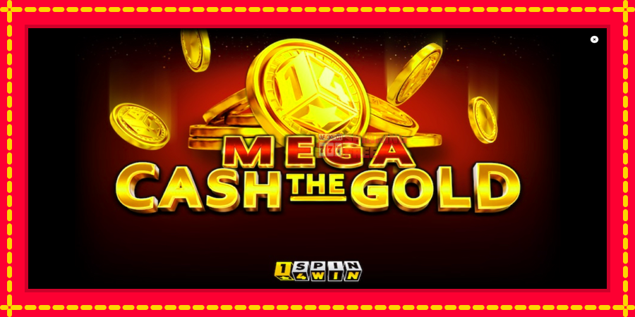 Mega Cash The Gold mesin slot dengan animasi cerah, gambar 1