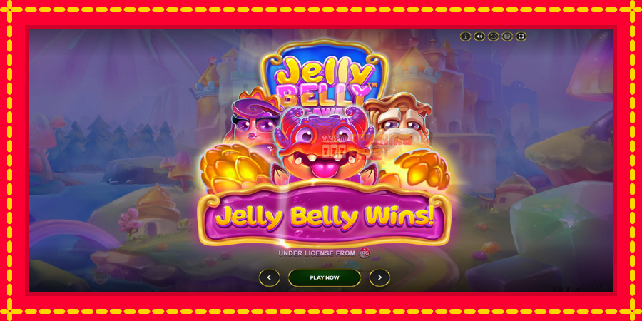 Jelly Belly Megaways mesin slot dengan animasi cerah, gambar 1