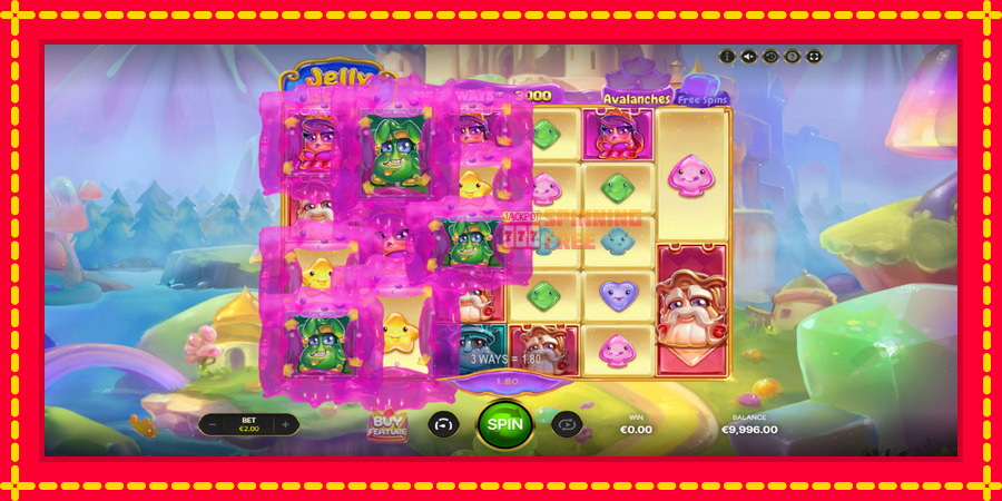 Jelly Belly Megaways mesin slot dengan animasi cerah, gambar 3