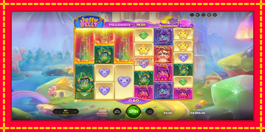 Jelly Belly Megaways mesin slot dengan animasi cerah, gambar 4