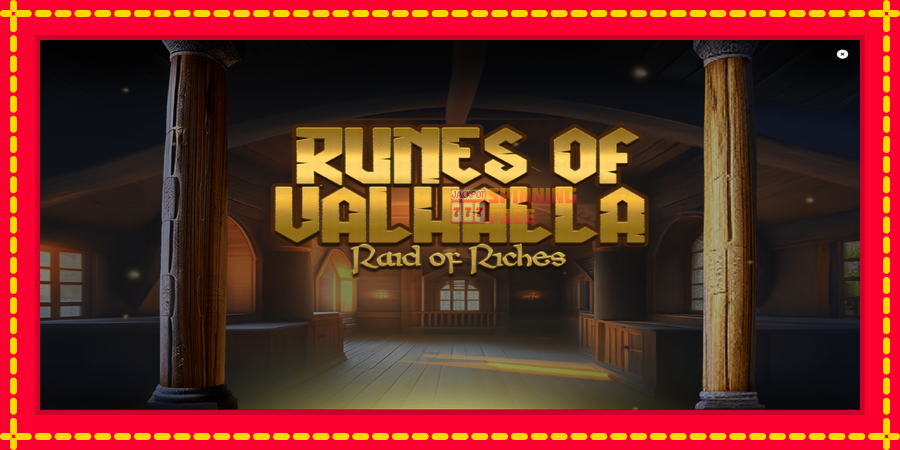 Runes of Valhalla mesin slot dengan animasi cerah, gambar 1