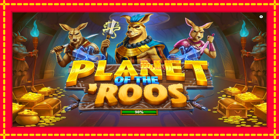 Planet of the Roos mesin slot dengan animasi cerah, gambar 1