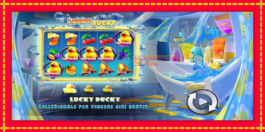 Lucky Ducky mesin slot dengan animasi cerah, gambar 1