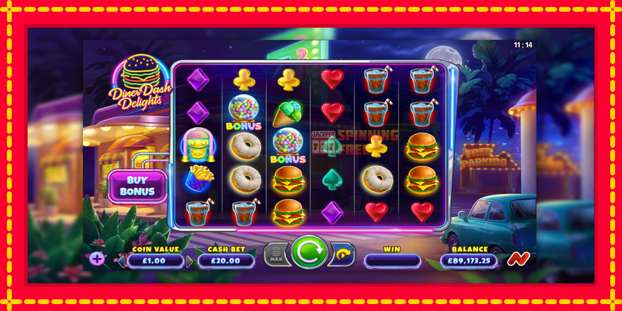 Diner Dash Delights mesin slot dengan animasi cerah, gambar 2