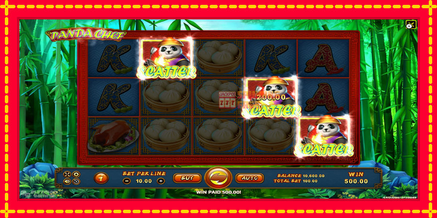 Panda Chef mesin slot dengan animasi cerah, gambar 4