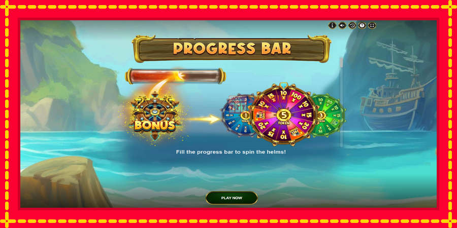 Pirates Party mesin slot dengan animasi cerah, gambar 3