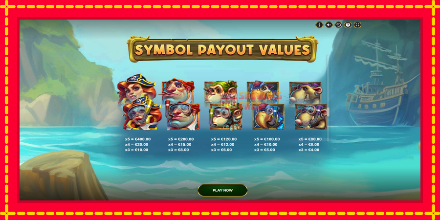 Pirates Party mesin slot dengan animasi cerah, gambar 6