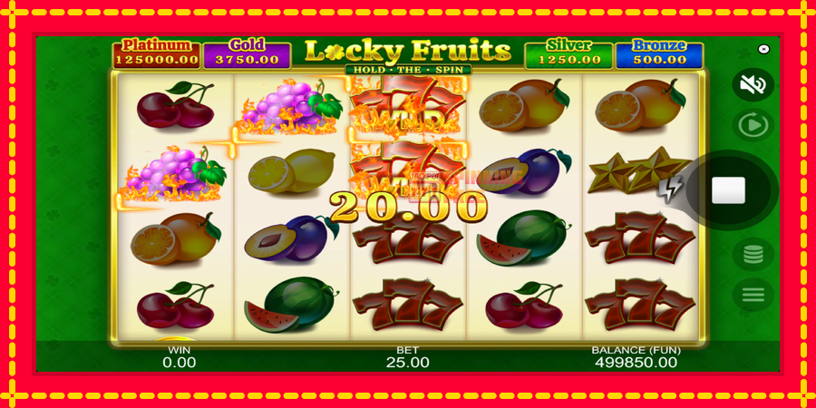 Locky Fruits: Hold the Spin mesin slot dengan animasi cerah, gambar 2