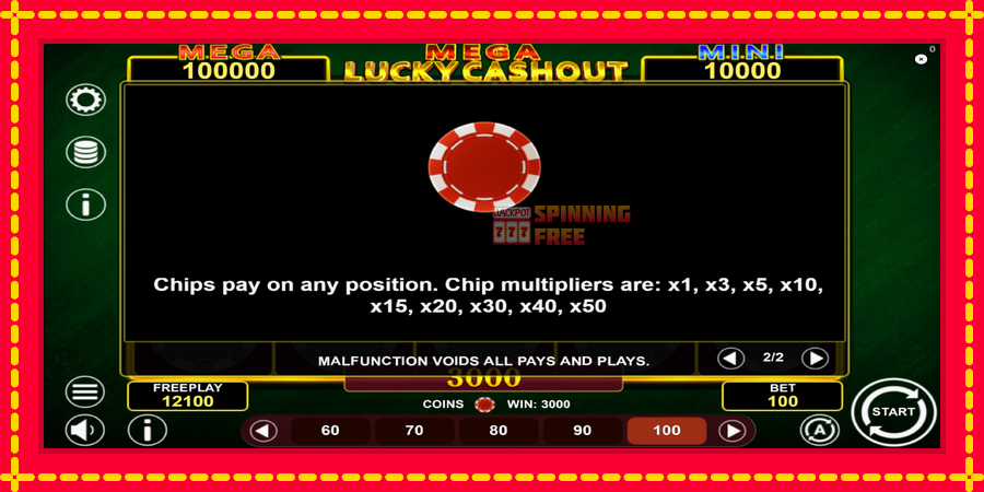 Mega Lucky Cashout mesin slot dengan animasi cerah, gambar 6