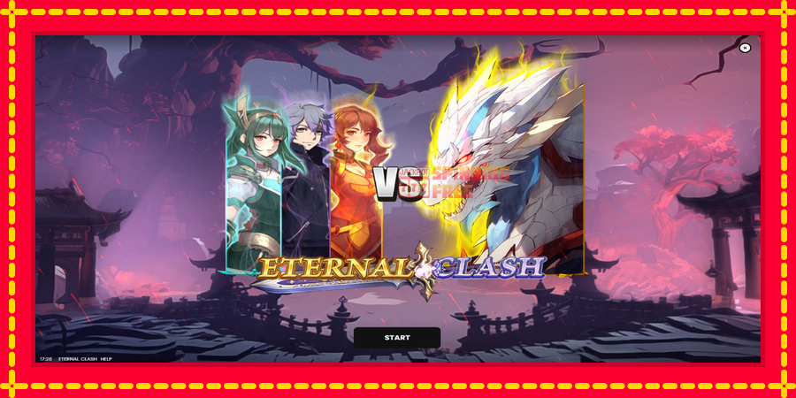 Eternal Clash mesin slot dengan animasi cerah, gambar 1