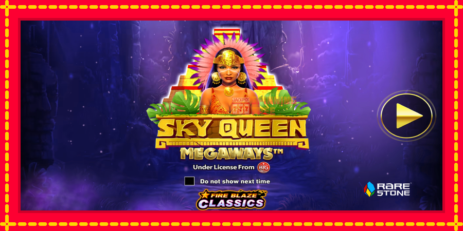 Sky Queen Megaways mesin slot dengan animasi cerah, gambar 1