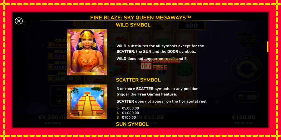 Sky Queen Megaways mesin slot dengan animasi cerah, gambar 5