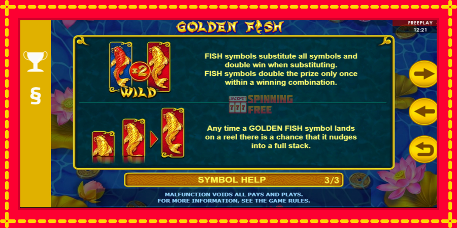 Golden Fish mesin slot dengan animasi cerah, gambar 7