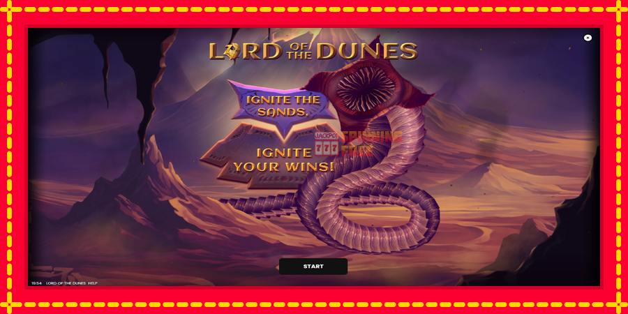 Lord of the Dunes mesin slot dengan animasi cerah, gambar 1