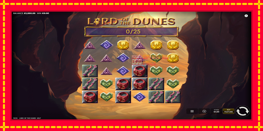 Lord of the Dunes mesin slot dengan animasi cerah, gambar 2