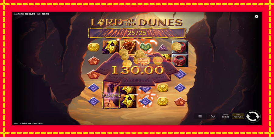 Lord of the Dunes mesin slot dengan animasi cerah, gambar 4