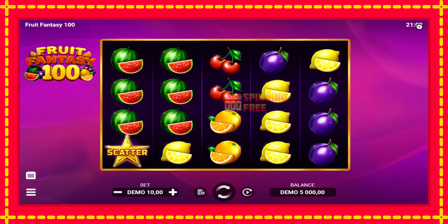 Fruit Fantasy 100 mesin slot dengan animasi cerah, gambar 2