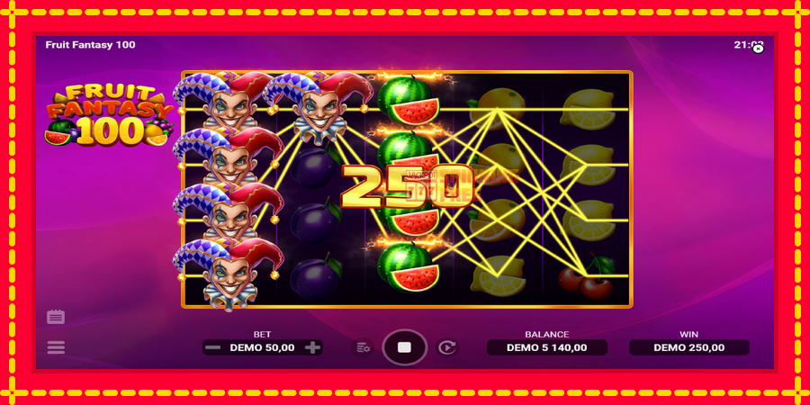 Fruit Fantasy 100 mesin slot dengan animasi cerah, gambar 4