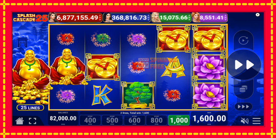 Splash Cascade 25 mesin slot dengan animasi cerah, gambar 4