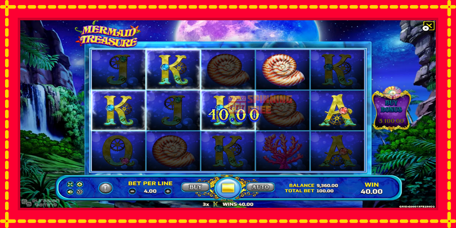 Mermaid Treasure mesin slot dengan animasi cerah, gambar 4