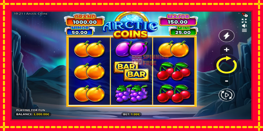 Arctic Coins mesin slot dengan animasi cerah, gambar 2