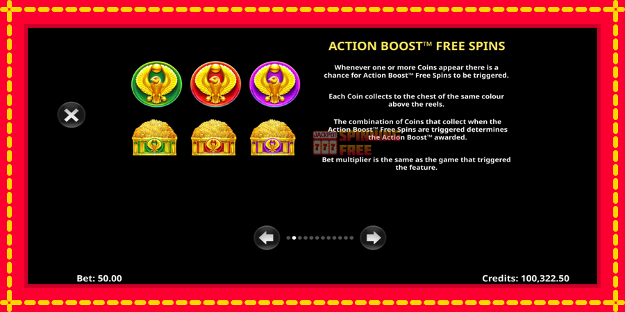 Action Cash Ras Riches mesin slot dengan animasi cerah, gambar 5