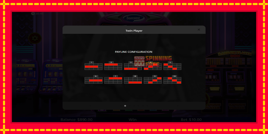 Twin Player mesin slot dengan animasi cerah, gambar 7