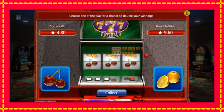 Booming Seven Deluxe mesin slot dengan animasi cerah, gambar 2