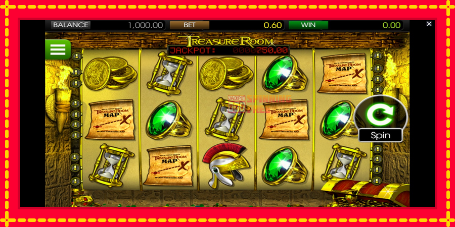 Treasure Room mesin slot dengan animasi cerah, gambar 1