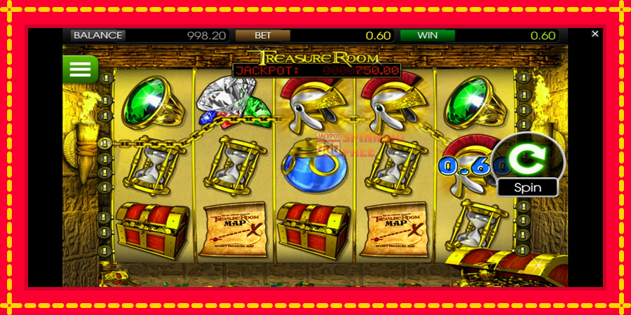 Treasure Room mesin slot dengan animasi cerah, gambar 2