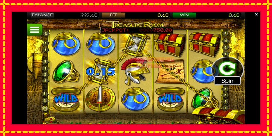 Treasure Room mesin slot dengan animasi cerah, gambar 3