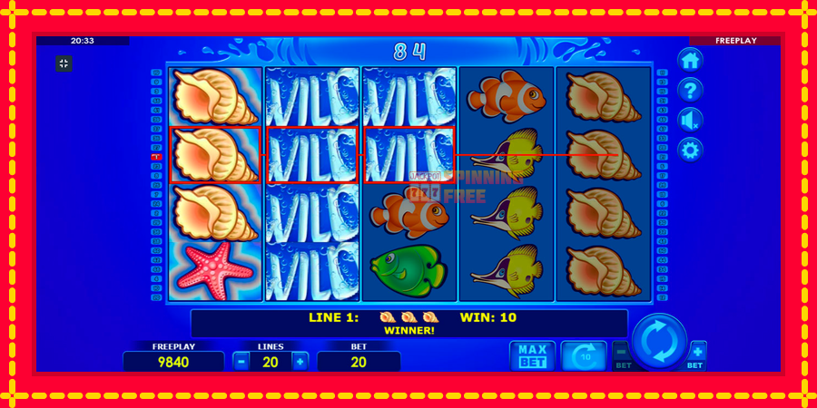 Wild Shark mesin slot dengan animasi cerah, gambar 5