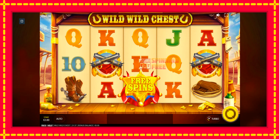 Wild Wild Chest mesin slot dengan animasi cerah, gambar 3