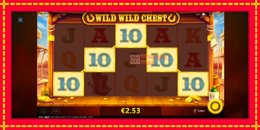 Wild Wild Chest mesin slot dengan animasi cerah, gambar 4