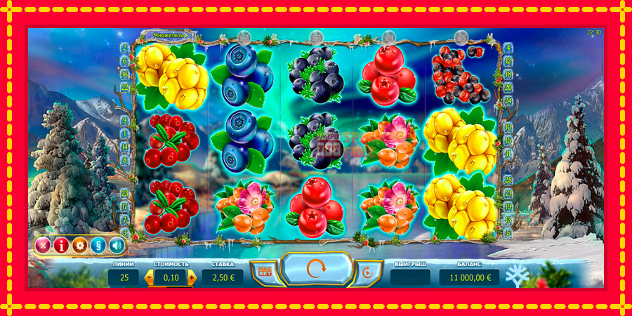 Winterberries mesin slot dengan animasi cerah, gambar 1