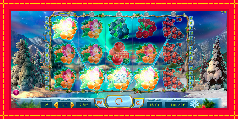 Winterberries mesin slot dengan animasi cerah, gambar 2